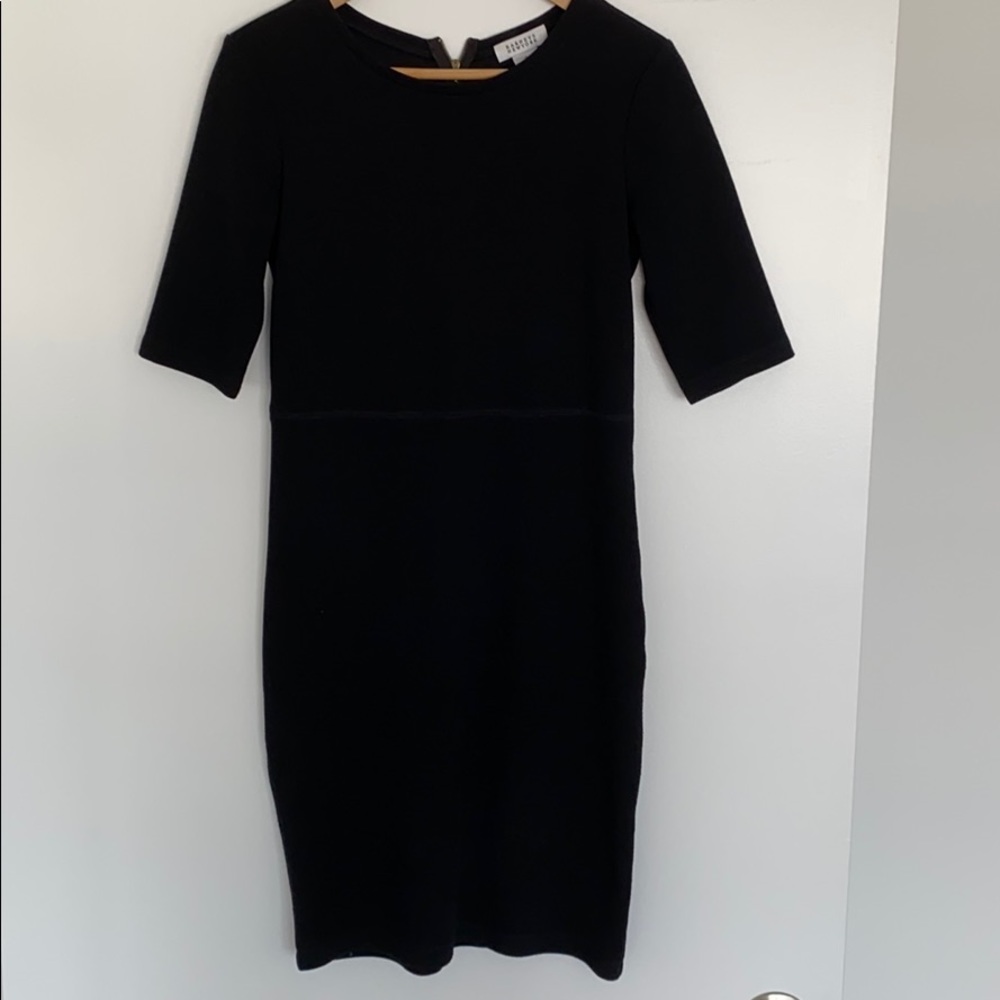 Barneys New York Black body hugging Dress (size S)